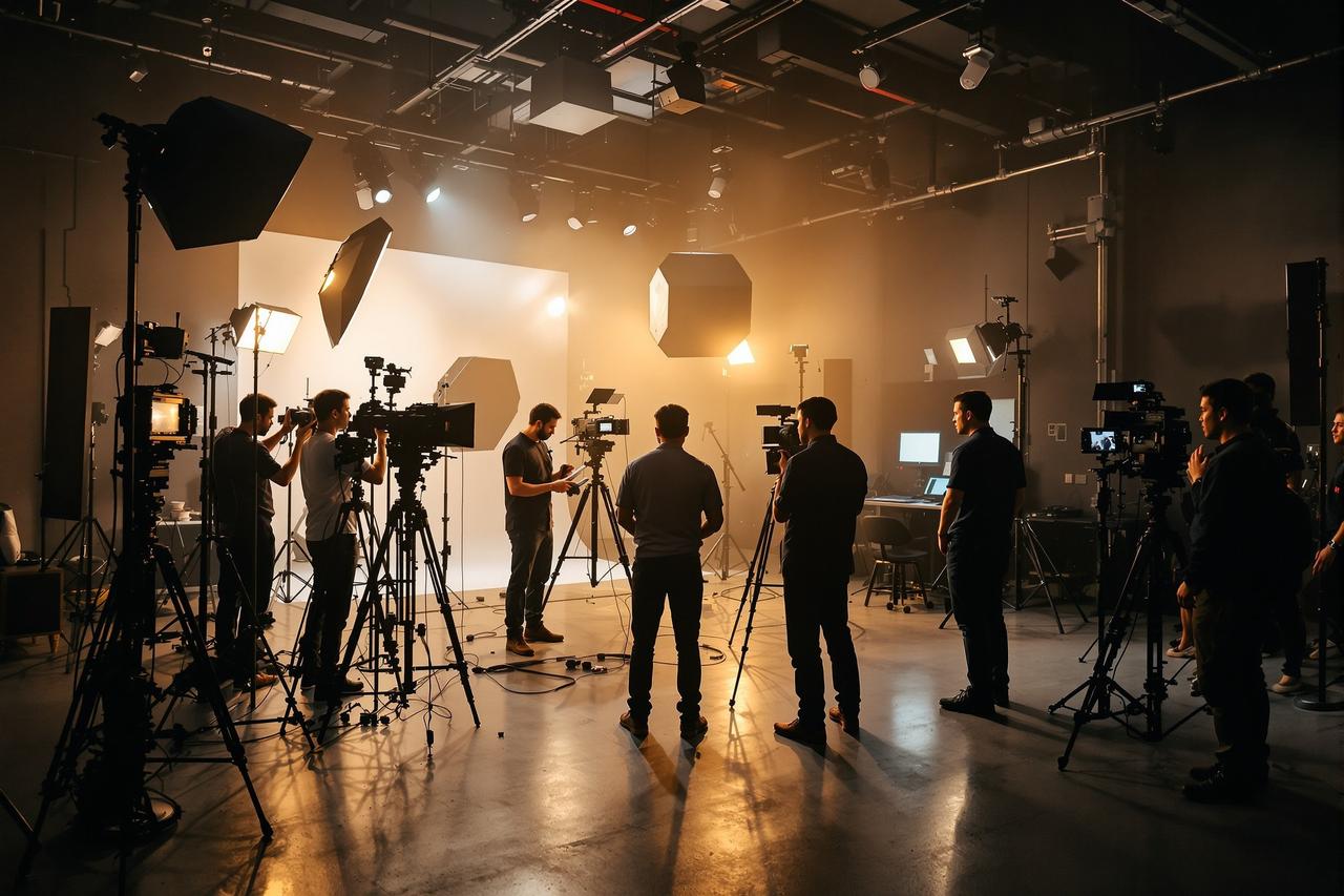 芒果视频制作现场